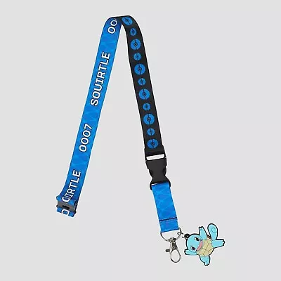 Squirtle (Pokemon) Kanto Region Lanyard • $12.99