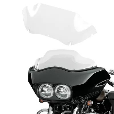 9.5  Clear Windshield For Harley Davidson Road Glide 1996-2013 Front Windscreen • $35.95