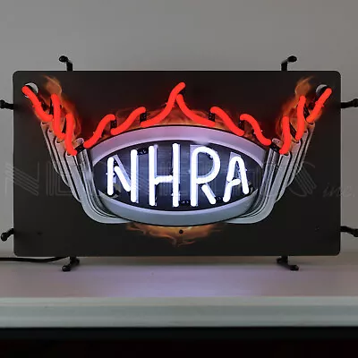 NHRA Neon Sign Drag Racing Garage Hot Rod Wall Lamp Light Top Fuel Dragster 2024 • $169.99