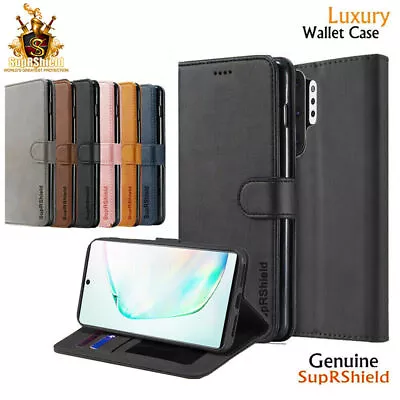 For Samsung Galaxy Note 8 9 10+ Plus 20 Ultra Wallet Leather Flip Case Cover • $9.99