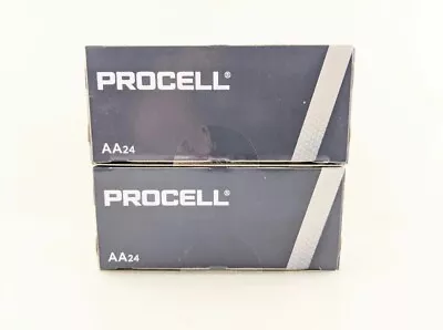 Aa Duracell Procell Batteries 48 Pack (48 Batteries) • $23