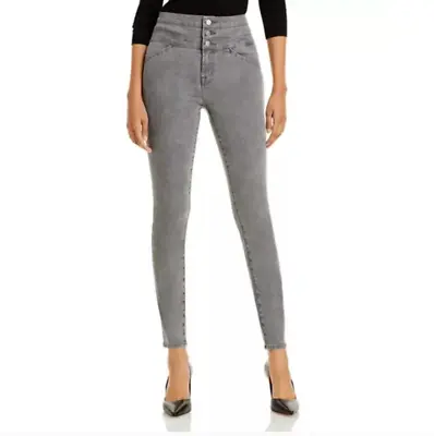 J Brand Annalie Allure High Rise Gray Skinny Jeans Size 26 Inseam 29  • $44.97
