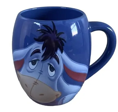 Disney Tams - Eeyore - Large Blue Barrel Mug - Winnie The Pooh Collectable 500ml • £9.99