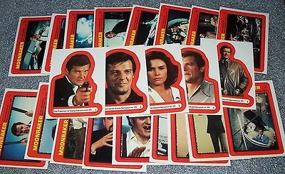 MOONRAKER Complete Sticker Set - James Bond • $3.95