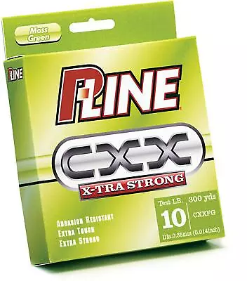 P-Line CXXFG-4 CXX X-Tra Strong Mono Filler Spool 300Yds Moss Green • $14.98