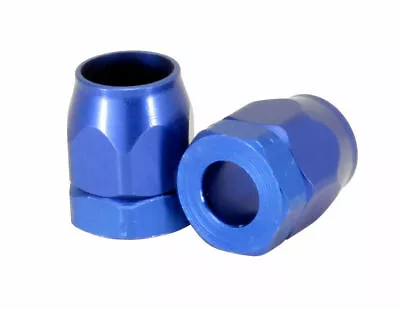 Vacuum Line Fittings Covers Blue For 7/32  I.D.Hose End 1266 Qty 2 Per Pack • $11.08