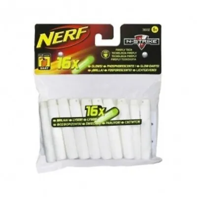 Nerf Glow In The Dark Elite 16 Darts Refill Pack Official Kids Toy For Blaster • $19.95