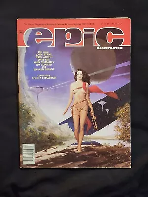 Epic Illustrated October 1985 Marvel Comics Group • $6