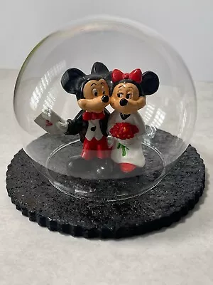 Vintage Walt Disney Productions Hong Kong Mickey And Minnie Mouse Wedding Figure • $12.99