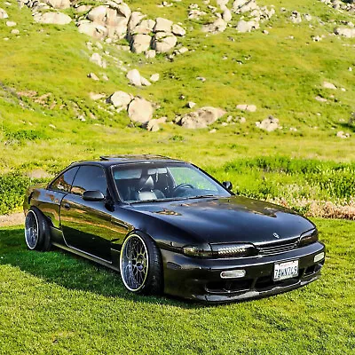 KBD Body Kits Navan Style Polyurethane Front Bumper Fits Nissan 240SX S14 95-96 • $419