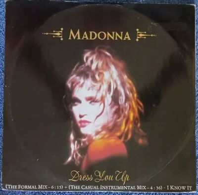 £4.99 • Buy Madonna: Dress You Up 12  Vinyl Single 1985 Very Good + Condition