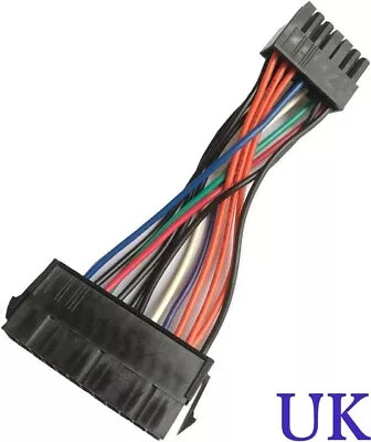 24 Pin To 14 Pin ATX PSU Main Power Supply Cable For Lenovo IBM Dell A75 B75 Q77 • £6.99