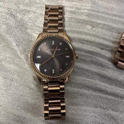 Women’s Rose Gold Michael Kors Watch MK3227 • $9.99