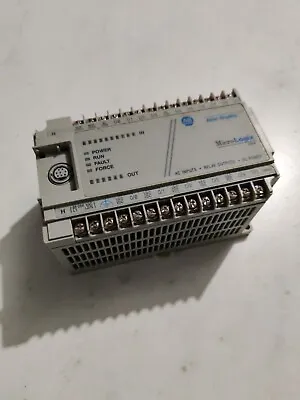 Allen Bradley 1761-l16awa Micrologix 1000 Control Module Series E • $1300