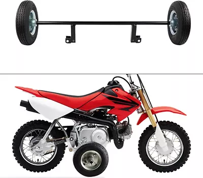 Motorcycle Training Wheels Black Fit HONDA XR50 PW50 CRF50 Z50 KIDS DIRT BIKE • $98.43