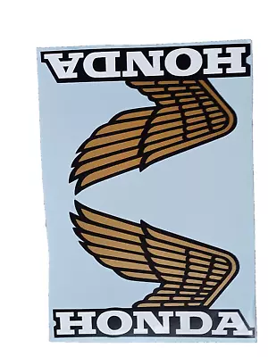 Honda Wing Decals (Gold NC30 Size) • £12.50