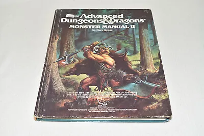 MONSTER MANUAL II (2) Advanced Dungeons & Dragons AD&D 1st Edition 1983 EXC RARE • $60