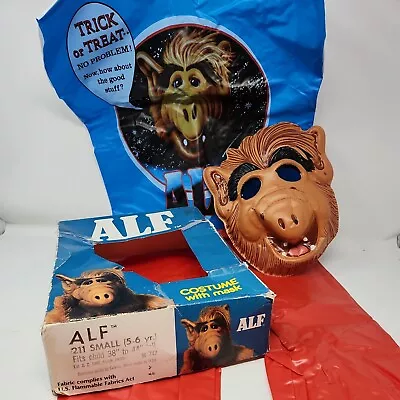 Dmg Pkg ALF Collegeville Halloween Costume & Mask 1986 Size Small 5 - 6 Years.  • $37.99