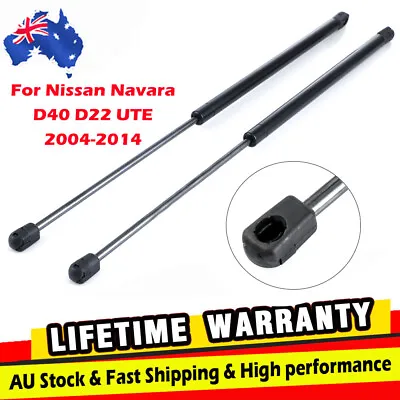 Pair Gas Struts For Nissan Navara D40 D22 UTE 600mm Hard Top Lid Tonneau Cover • $24.89