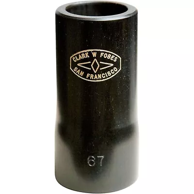 Clark W Fobes Hardwood Clarinet Barrel Bb Clarinet - 67 Mm 197881084394 OB • $167.20