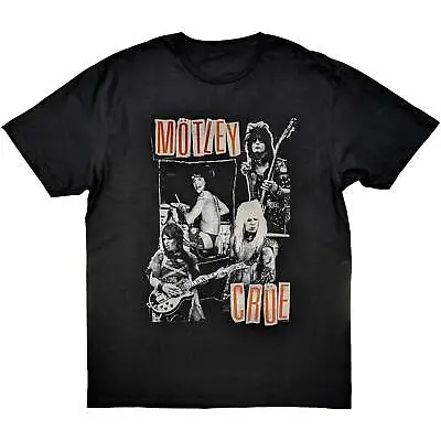 Motley Crue Vintage Punk Collage Shirt S-XXL Official Band T-shirt • $39.99