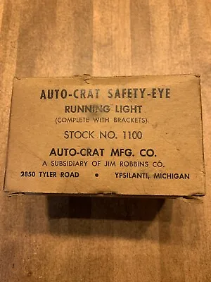 Auto-Crat Safety-Eye 1100 Running Light - NOS - Rat Rod - Vintage - Auto • $39