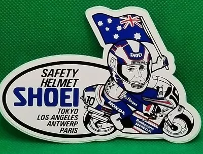 Vintage Wayne Gardner Shoei Rothmans Honda Original Sticker • $24.29