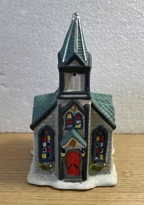 $14.99 • Buy Cobblestone Corners Christmas Village Church Retired Vintage 2002 Ceramic