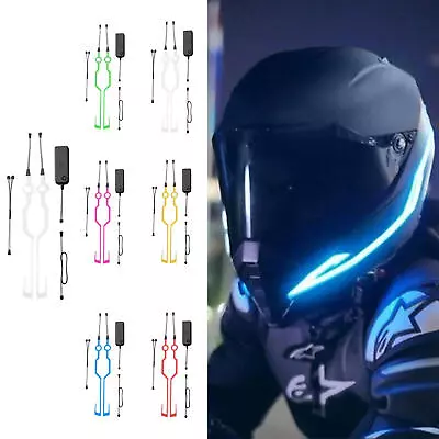 Helmets Light Strip Bright LED Warning Light For Motorcycle Helmets Waterproof  • $13.31