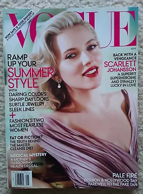 Vogue Featuring Scarlett Johansson Magazine Read Once Then Stored May 2012 • $13.67