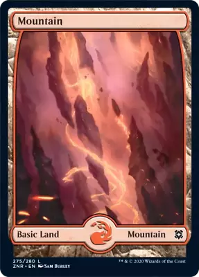 Mountain (275) FOIL Zendikar Rising NM Basic Land MAGIC GATHERING CARD ABUGames • $1.99