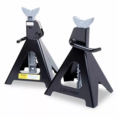 Eastwood 2 Jack Stands Heavy Duty Steel Constructed Frame Set 6 Ton Capacity • $74.99