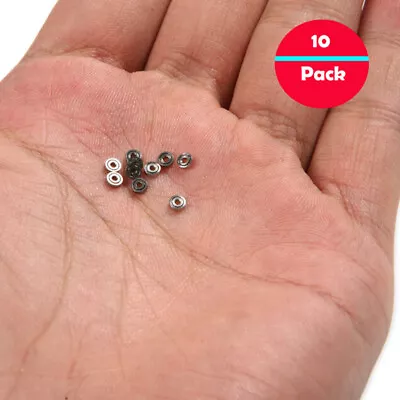 10pcs 681ZZ Miniature Mini Ball Bearings Metal Open Micro Bearing 1x3x_-_ • $7.83