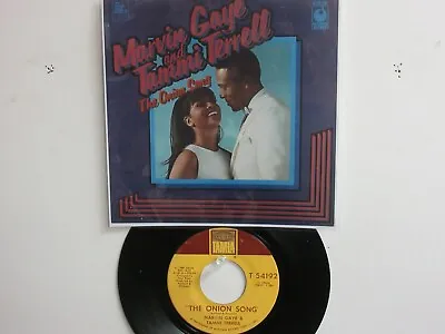 💥' Marvin Gaye / Tammi Terrell ' Hit 45 +picture  [ The Onion Song]   1970 !💥 • $11.99