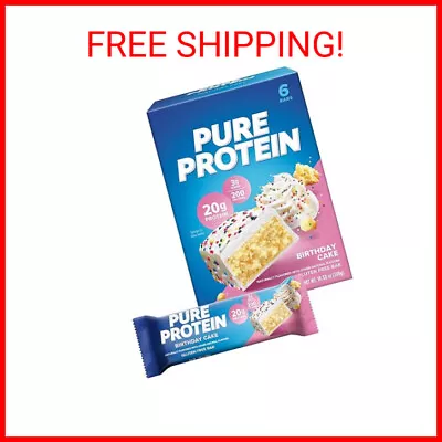 Pure Protein Bars High Protein Nutritious Snacks To Support Energy (Pack Of 6) • $13.78