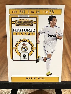 2019-20 Panini Chronicles Contenders Soccer MESUT OZIL Historic Ticket • $8.13