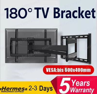 £33.99 • Buy TV Wall Bracket Mount Swivel For Samsung LG Toshiba 32 40 50 55 65 75 Inch Tilt