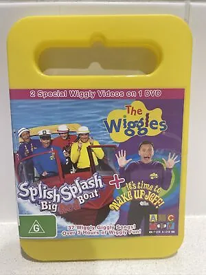 The Wiggles DVD- Splish Splash Big Red Boat / Wake Up Jeff | Original Cast Reg 4 • $10