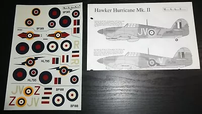 MSAP 1/48 Hawker Hurricane Mk.II 4827 (R115) • $15