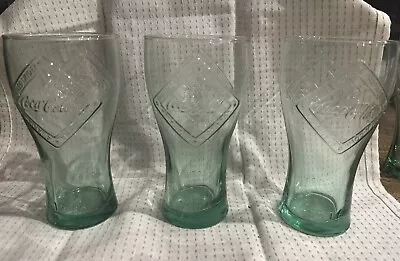 McDonalds - Coca Coca Green Glasses 1916 Edition - 3 GLASSES AVAILABLE • $15