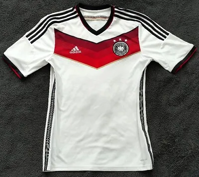 £14.99 • Buy Germany 2014/15 Adidas Mens Home Shirt - Size M - Excellent 