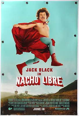 Nacho Libre 2006 Double Sided Original Movie Poster 27  X 40  • $39.95