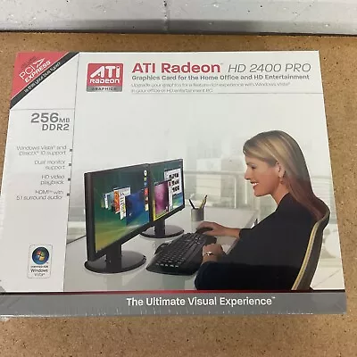 ATi Radeon HD2400 PRO 256MB DDR2 PCI DVI/VGA/HDTV Graphics Card Video • $149.99