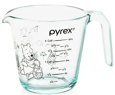 Winnie The Pooh Bear Piglet Disney Pyrex 16 Ounce 2 Cups Measuring Cup NEW • $29.99
