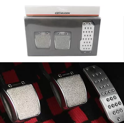 Car Foot Rest Fuel Brake Manual Transmission Pedals For Mugen For Honda • $88.99