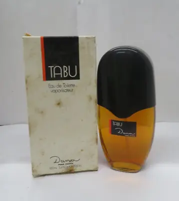 Vintage Tabu By Dana Eau De Toilette Spray 3.4 Oz/100 Ml Read Descr • $49.99