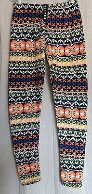New With Tags SILVER Brand Tribal Print Leggings Size L/XL SUPER SOFT!!! • $13