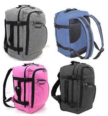 RYANAIR 40x20x25 EasyJet Cabin Bag Under Seat Travel Hand Luggage Backpack Bag • £12.99
