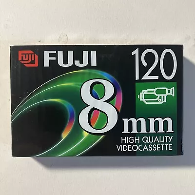 Fuji 120 8mm High Quality Video Cassette Tape P6-120 Brand New Sealed Unopened • $4.99