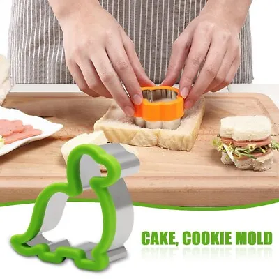 £3.98 • Buy Dinosaur Shape Animal Sandwich Bread Cutter Mold Cutter Cake Toast Children Kids